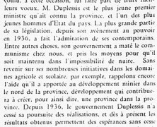 «L&rsquo;honorable Maurice Duplessis»