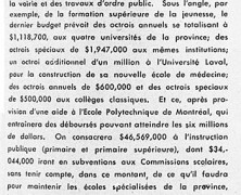 «Ce que signifie le progrès, sous l’Union nationale»