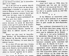 «Pourquoi l’honorable Théo. Ricard sera élu le 8 avril 1963»