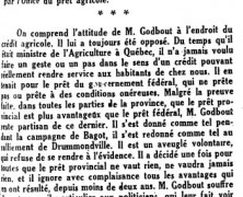 «Le crédit agricole»