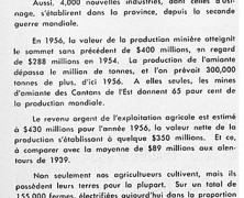 «Celle qu’on appelle la riche province, à cause de l’Union nationale»