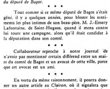 «Cornichonneries du « Clairon »»