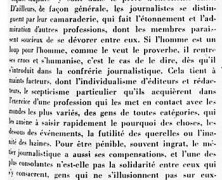 «Rôle et influence des hebdomadaires»