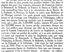 «Les produits laitiers»