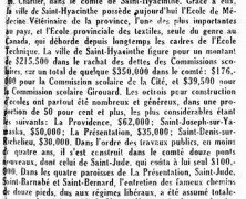 «Pourquoi il faut réélire M. Ernest-J. Chartier»