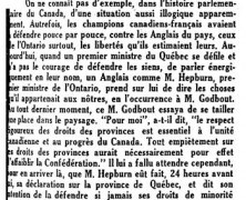 «M. Hepburn et nous»