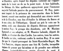 «La séance secrète»