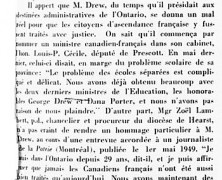 «Ce qu&rsquo;il faut savoir de l&rsquo;honorable George Drew»