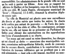 «Montréal en tutelle»