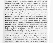 «Comment Fontaine Jos. aimerait triompher d’un poteau ou d’un mort»