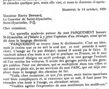 «M. Édouard Montpetit nous écrit»