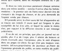 «À nos hommes d’affaires, marchands et commerçants»