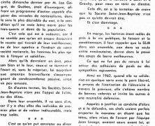 «Les Sociétés Saint-Jean-Baptiste sont-elles à un carrefour?»