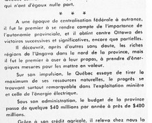 «L’honorable Maurice Duplessis après trente ans de vie publique»