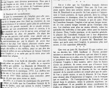 «Où il est démontré que l’honorable T.-D. Bouchard erre, bafouille, traite des choses qu’il ignore…»