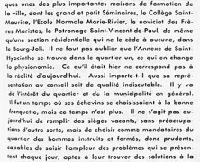 «M. Jacques Bousquet, avocat, candidat à l’échevinage»