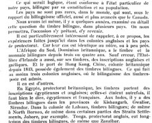 «Timbres bilingues»