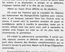 «La triste figure en politique que fait M. Jean Lesage»