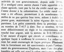 «M. Duplessis à Chicoutimi»