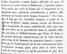 «M. Saint-Laurent inquiète de plus en plus»