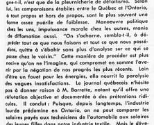 «Où Georges-Émile Lapalme en prend pour son rhume»