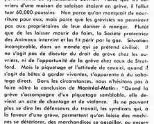 «Abus criant du syndicalisme»