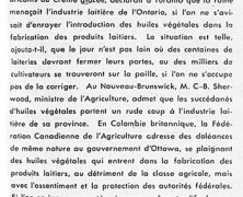 «La province de Québec protège son industrie laitière»