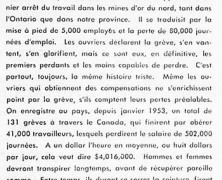 «La grève coûte trop cher»
