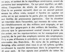 «Des correctifs vrais s’imposent, dans le monde des textiles»