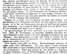 «Le Québec et les Mennonites»