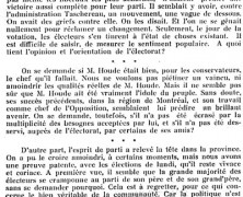 «Lendemain d&rsquo;élections»