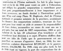 «Le problème scolaire hier et aujourd’hui»