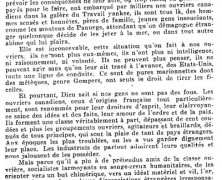 «À bas le joug…»