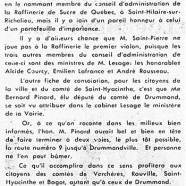 «Tous regrettent que M. René Saint-Pierre n’ait pas été nommé ministre»