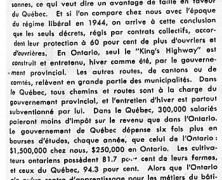 «L’honorable Antonio Barrette tord le cou au canard de M. Lapalme»