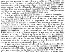 «Le cas de M. Briand»