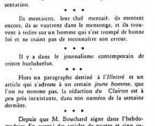 «Cornichonneries du « Clairon »»