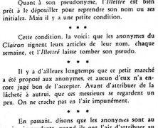 «Cornichonneries du « Clairon »»