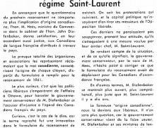 «La situation intenable, quant au recensement, était due au régime de Louis Saint-Laurent»