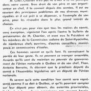 «M. Gilles Chartier et sa campagne dans le comté de Saint-Hyacinthe»