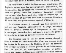 «Le problème de l’autonomie et celui de Saint-Thomas d’Aquin»