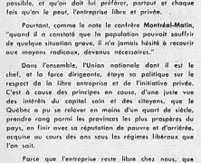 «L’honorable Maurice Duplessis, l’étatisation et l’étatisme»
