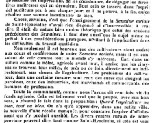 «La Semaine sociale»