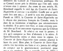 «La sénilité ne se trouve pas où pense M. Bouchard»