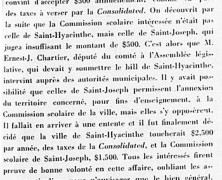 «Des heureux effets du bill de Saint-Hyacinthe»