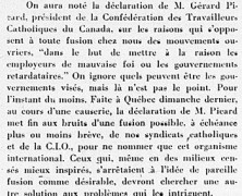 «Pas de fusion possible»
