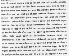«La loi relative aux loyers est modifiée»