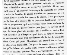 «Quelques réflexions en marge de l’enseignement primaire»