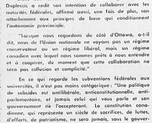 «L’oeuvre de l’Union nationale, exposée par l’honorable Maurice Duplessis»