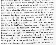 «Des chemins de fer à l’autonomie provinciale»